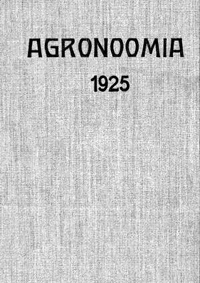 Agronoomia 1925
